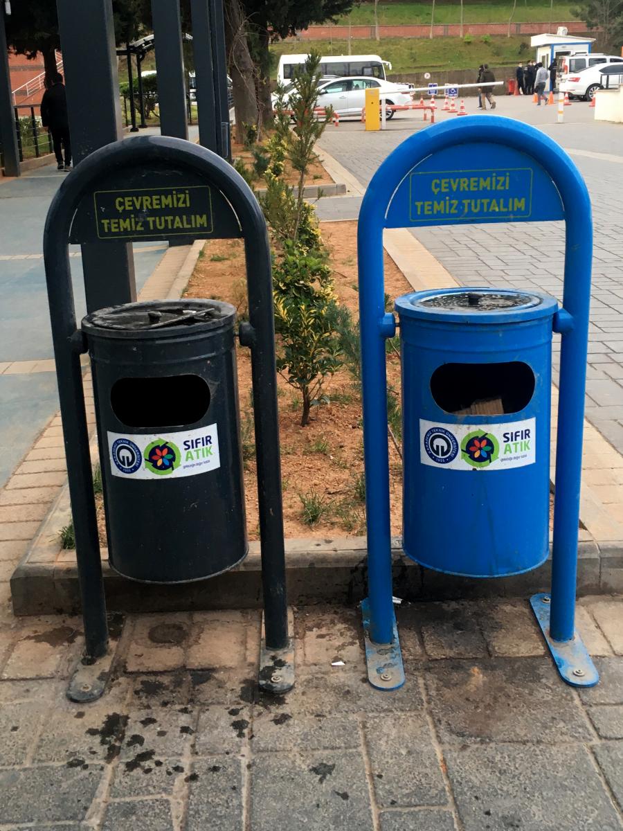 temizlik makine konteyner