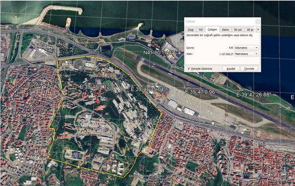 KTU Campus Area Map