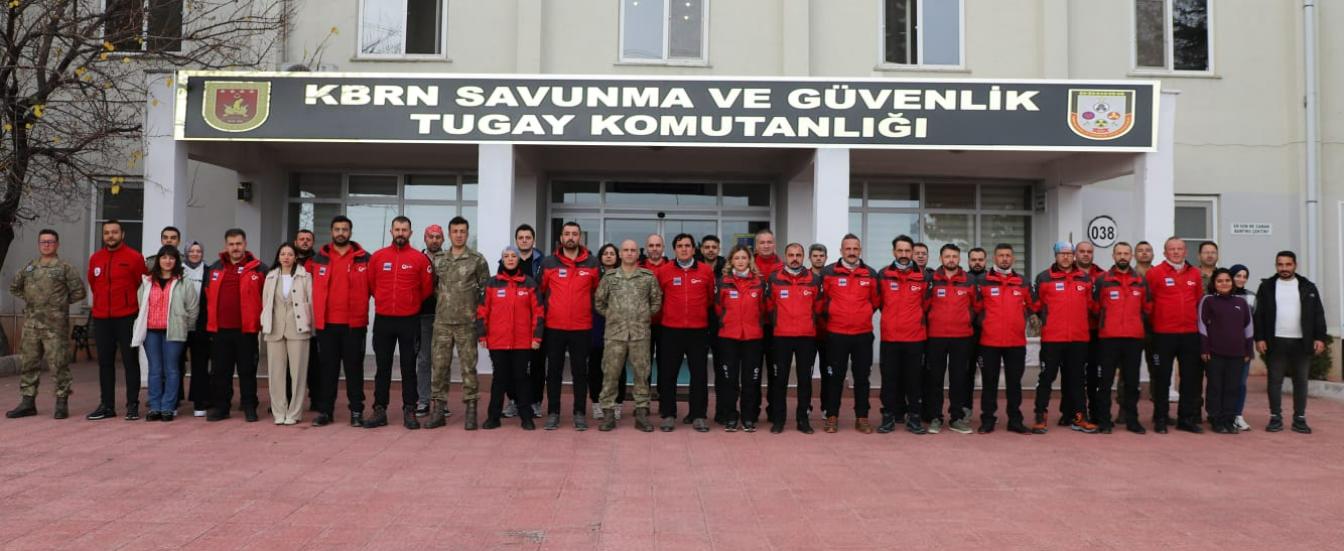 ARAM KURTARMA EKİBİ KBRN EĞİTİMİ