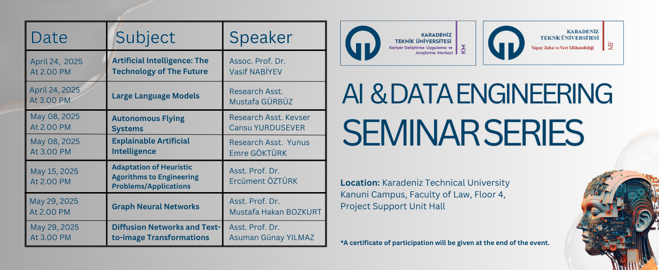 Seminar Series Program announcement