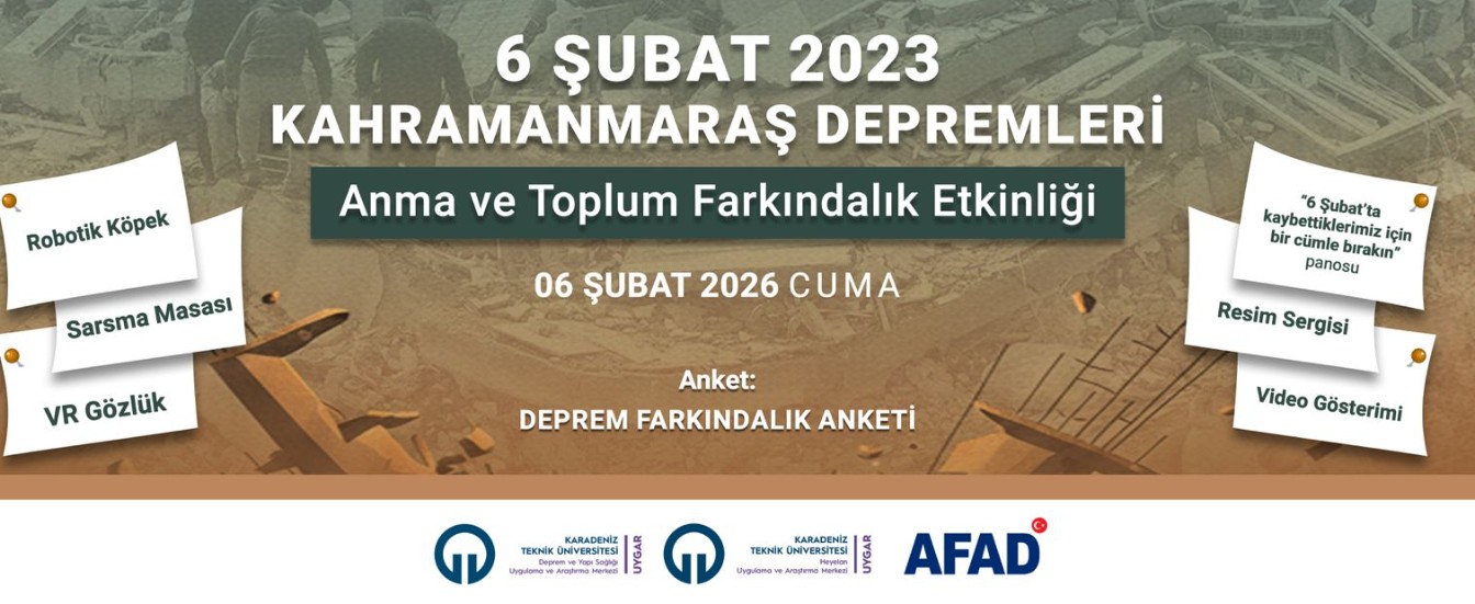 Deprem Farkındalık Etkinliği