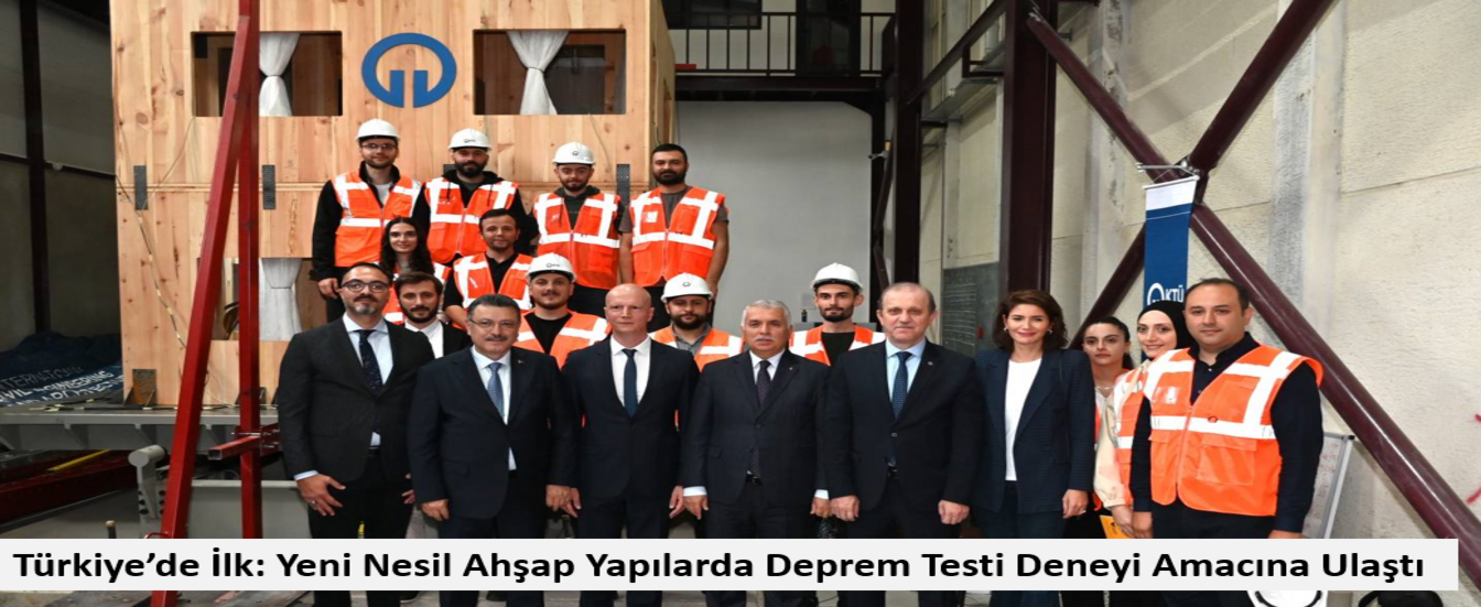 Ahşap Yapı Deprem Testi