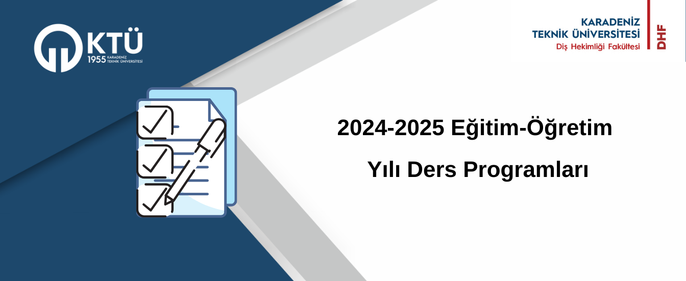 2024 ders programı