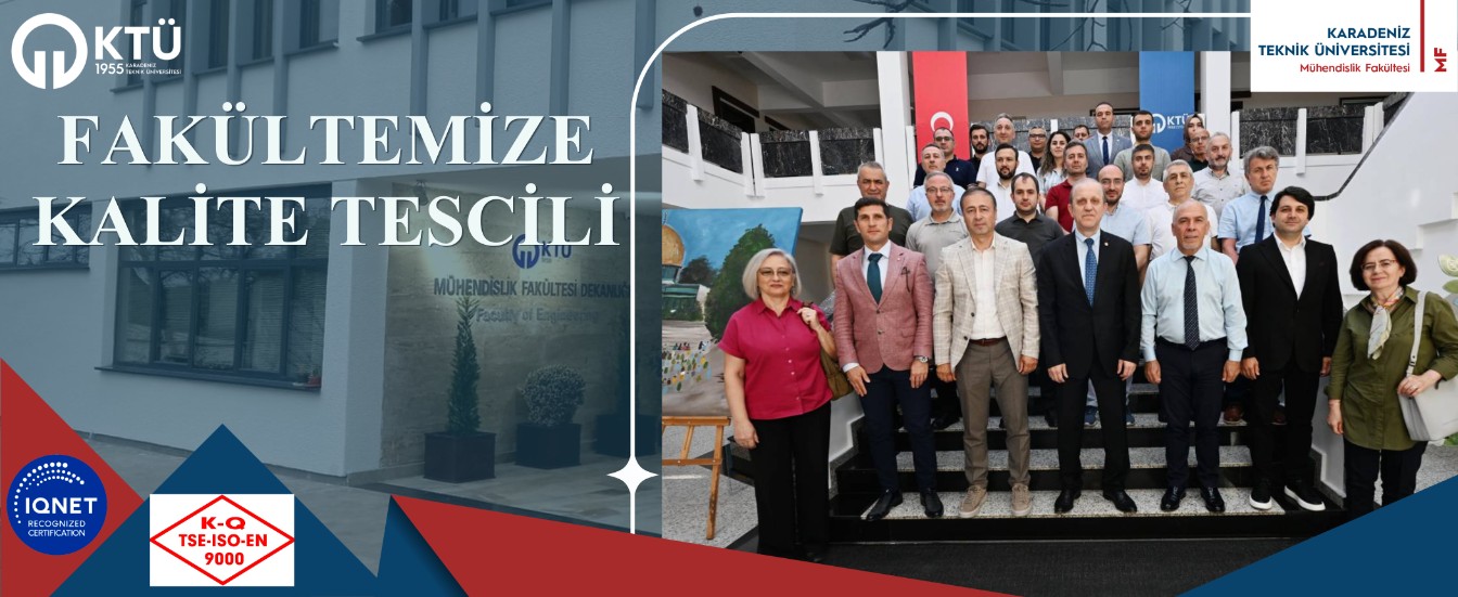 Fakültemize Kalite Tescili