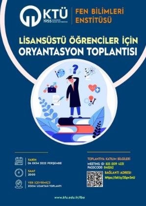 Lisansüstü Oryantasyon Toplantısı