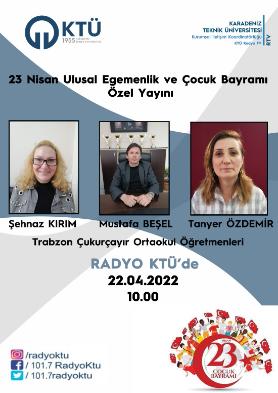 23 Nisan Ulusal Egemenlik ve Çocuk Bayramı Özel Yayın