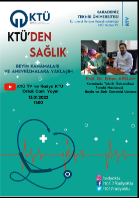 Prof. Dr. Erhan ARSLAN Canlı Yayında!