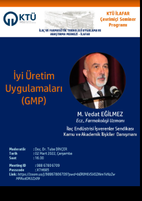 İyi Üretim Uygulamaları (GMP)