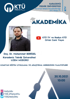 Akademika - Doç. Dr. Muhammet BERİGEL