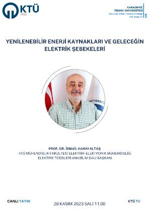 Yenilenebilir Enerji Kaynakları ve Geleceğin Elektrik Şebekeleri