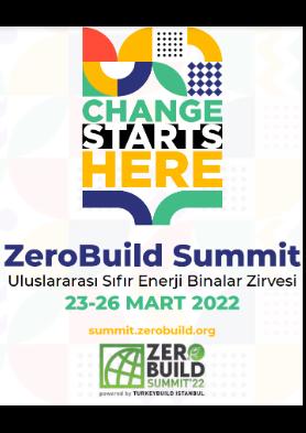 Uluslararası Sıfır Enerji Binalar Zirvesi