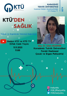 KTÜ'den Sağlık Programı - Doç. Dr. Çilem Bilginer