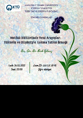 Türk Dili ve Edebiyatı Bölümü Seminer Sunumları