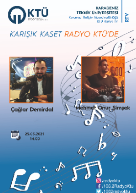 Çağlar Demirdal ile Karışık Kaset Müzik ve Söyleşi Programı