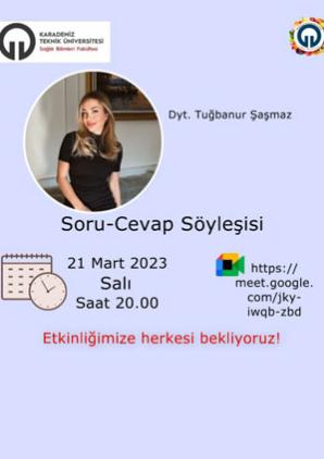 Beslenme ve Diyetetik Soru-Cevap Söyleşisi