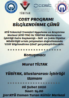 Cost Programı Bilgilendirme Günü