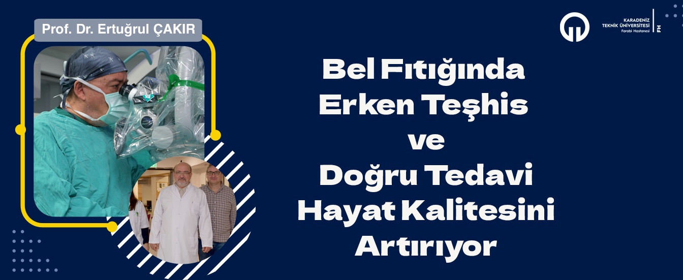 Bel Fıtığına Karşı Uyarı: Erken Tanı ve Doğru Tedavi Hayati Önem Taşıyor