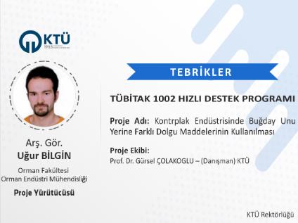 Akademisyenimize TÜBİTAK Proje Desteği