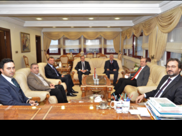 Sağlık Bilimleri Üniversitesi Rektörü Prof. Dr. Cevdet ERDÖL, Rektörümüzü Ziyaret Etti