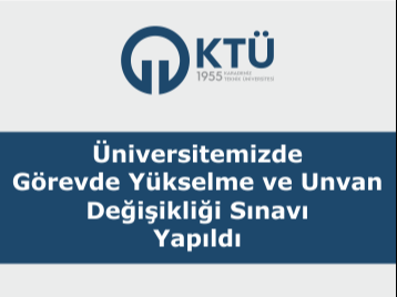 Üniversitemizde Görevde Yükselme ve Unvan Değişikliği Sınavı Yapıldı