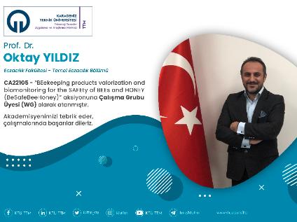 Prof. Dr. Oktay YILDIZ COST Programına Çalışma Grubu Üyesi (WG) Olarak Atandı