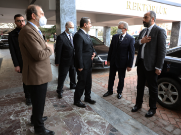 Van Yüzüncü Yıl Üniversitesi Rektörlüğünden Üniversitemize Ziyaret