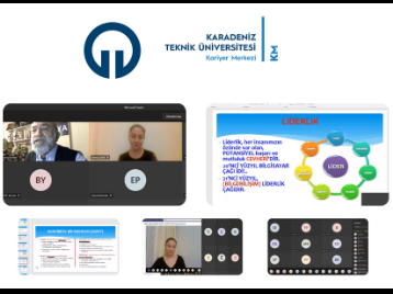 "Zor Zamanlarda Öğrenci Olmak ve Liderlik Becerilerini Geliştirmek" semineri gerçekleştirildi.