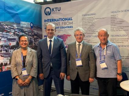 Üniversitemiz Avrupa Uluslararası Eğitim Birliği Fuarı'nda: 'Dünya Üniversitesi Olma Yolunda Emin Adımlarla İlerliyoruz'