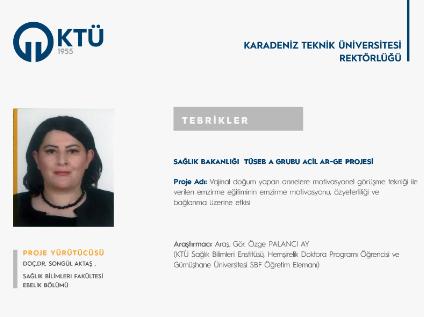 Sağlık Bakanlığı TÜSEB A Grubu Acil AR-GE Proje Desteğii