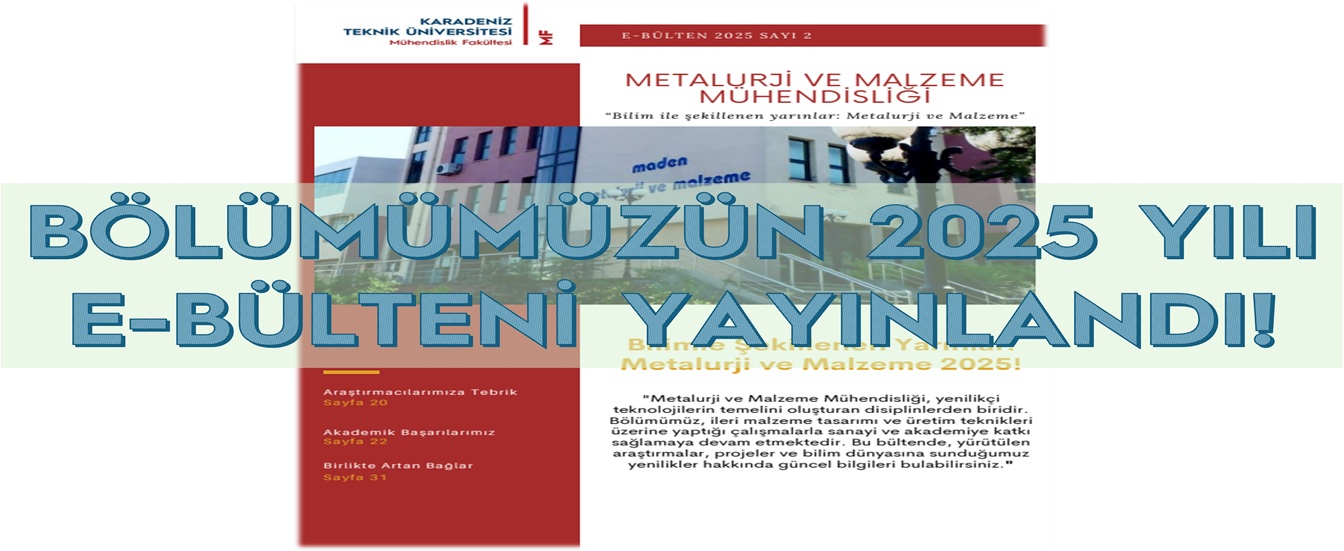 2025 E-Bültenimiz Yayınlandı!