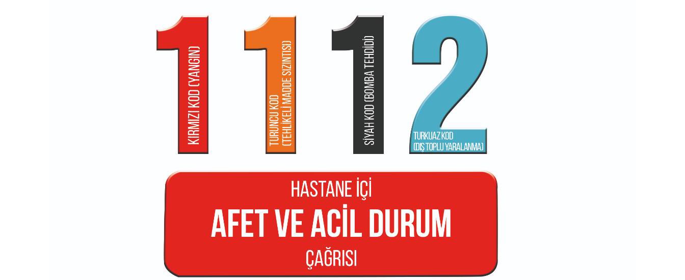 Hastane İçi afet ve Acil Durum Çağrısı