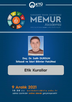 Memur Akademisi (Etik Kurallar)