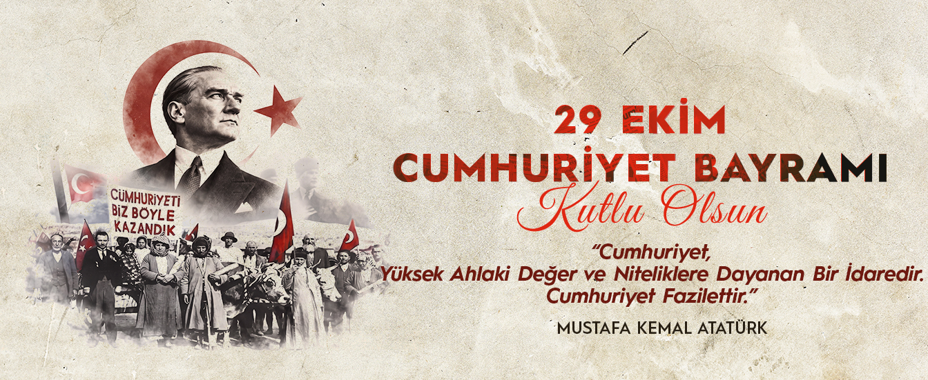 29 Ekim Cumhuriyet Bayramı Kutlu Olsun